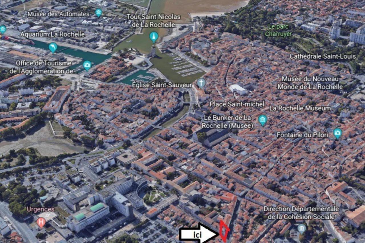Le Gambetta - La Rochelle Royale Leilighet Eksteriør bilde